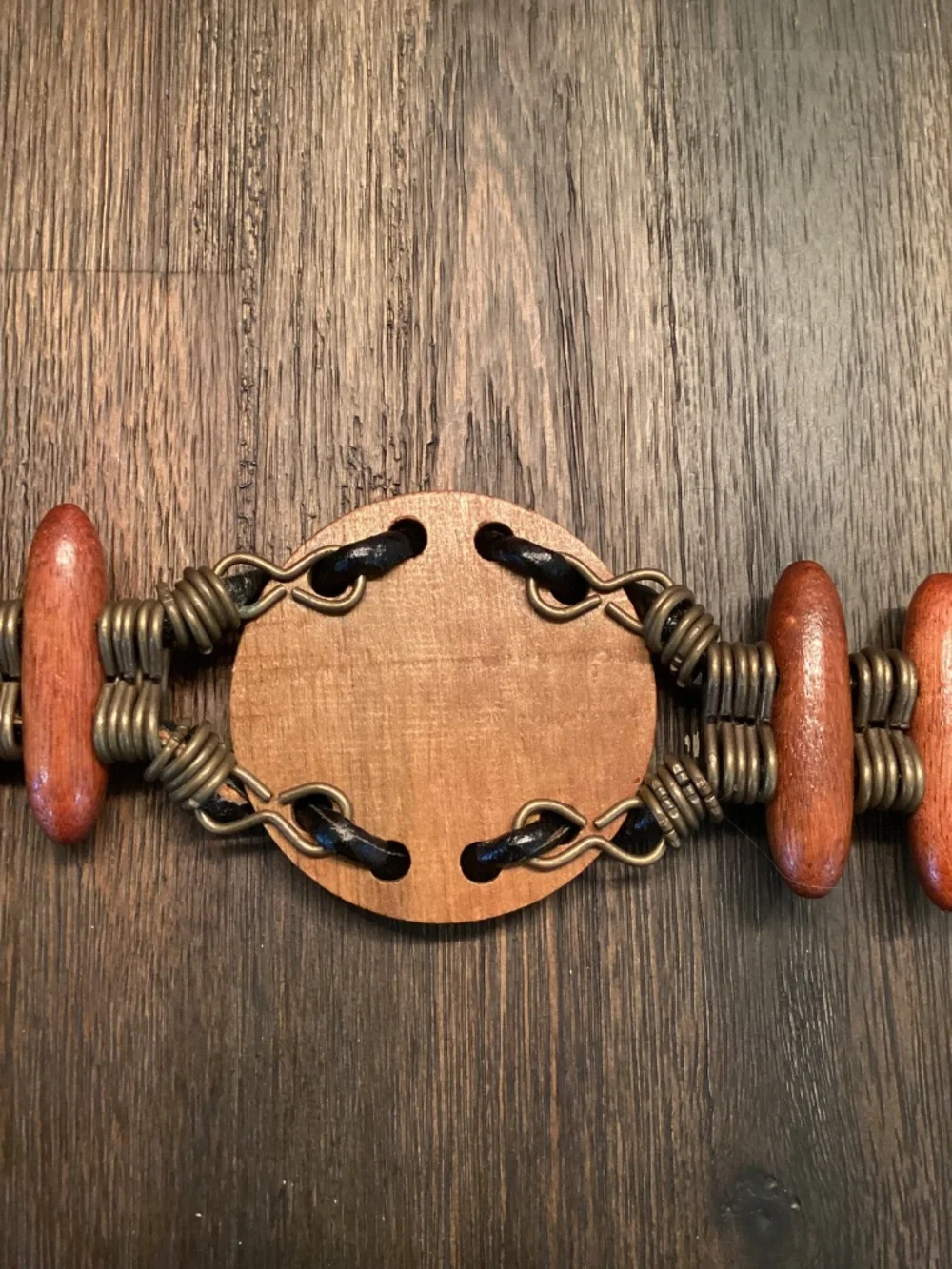 Vintage 1970s bohemian concho belt